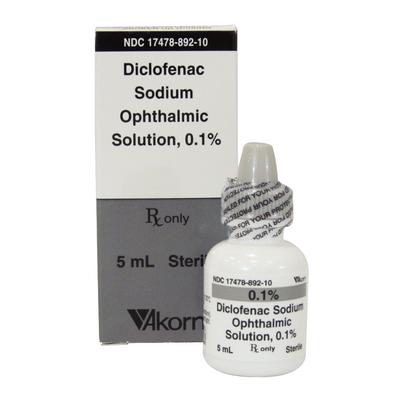 Diclofenac Sodium Ophthalmic Solution 0.1%